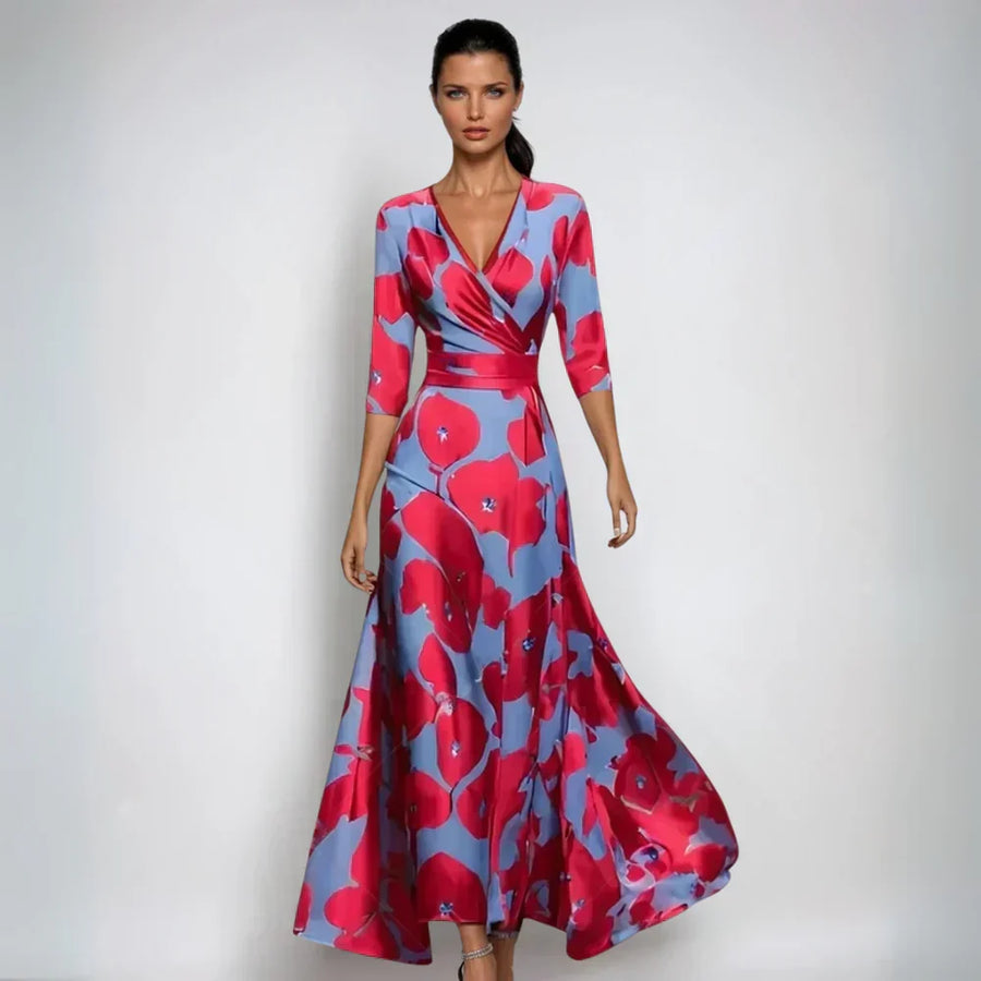 Chloe | Elegant Floral Dress