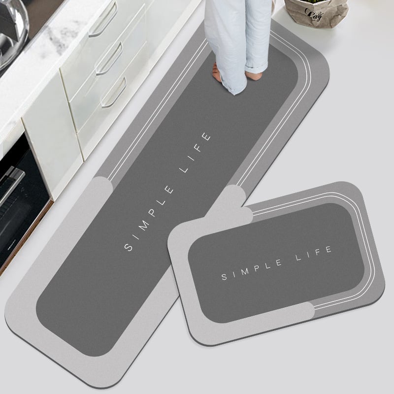 Barea - Super Absorbent Anti-Slip Mat for Kitchen & Bathroom
