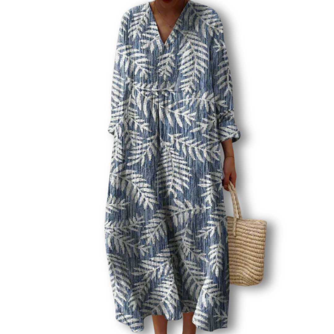 Abigail | Elegant print dress
