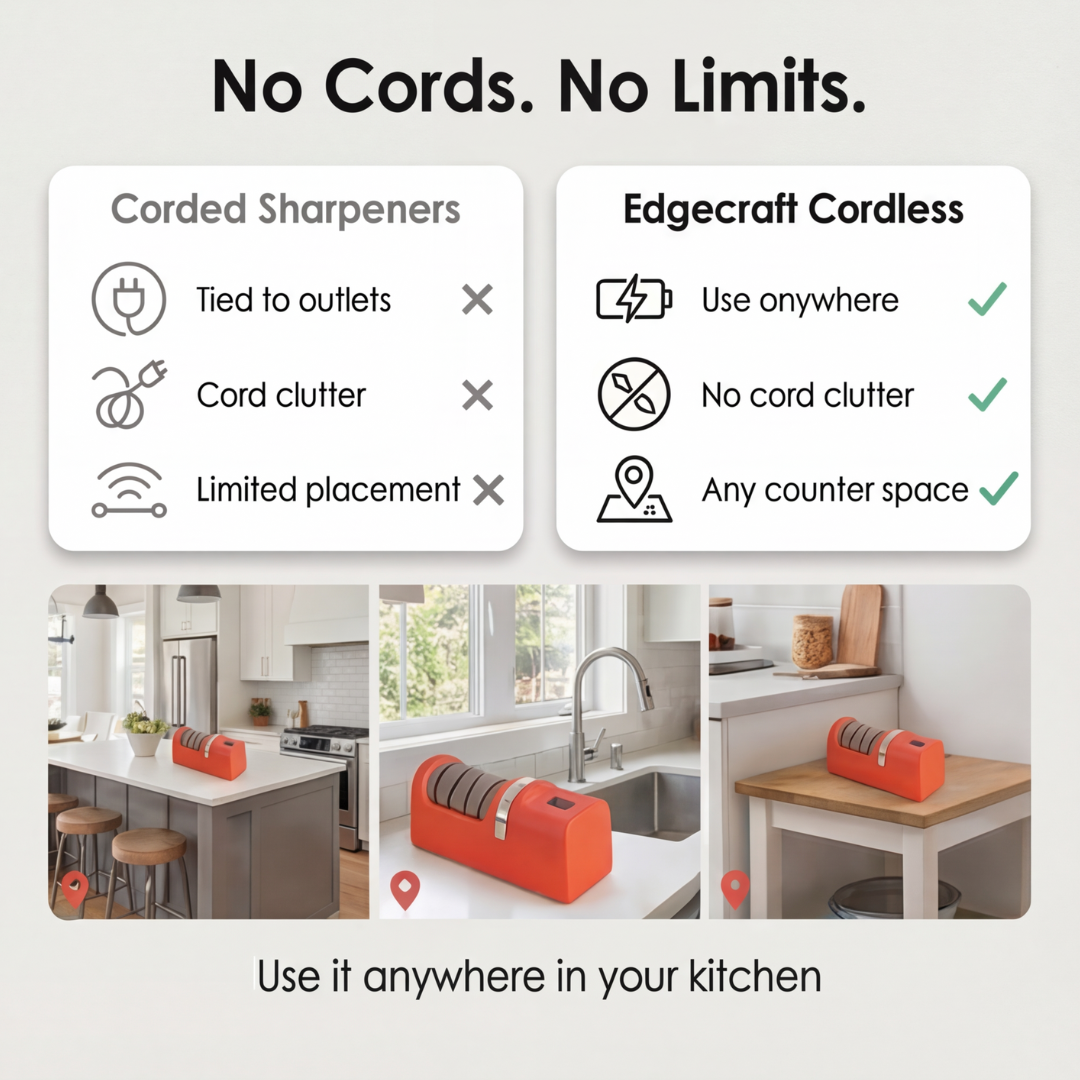 Bladevive – Cordless Electric Knife Sharpener