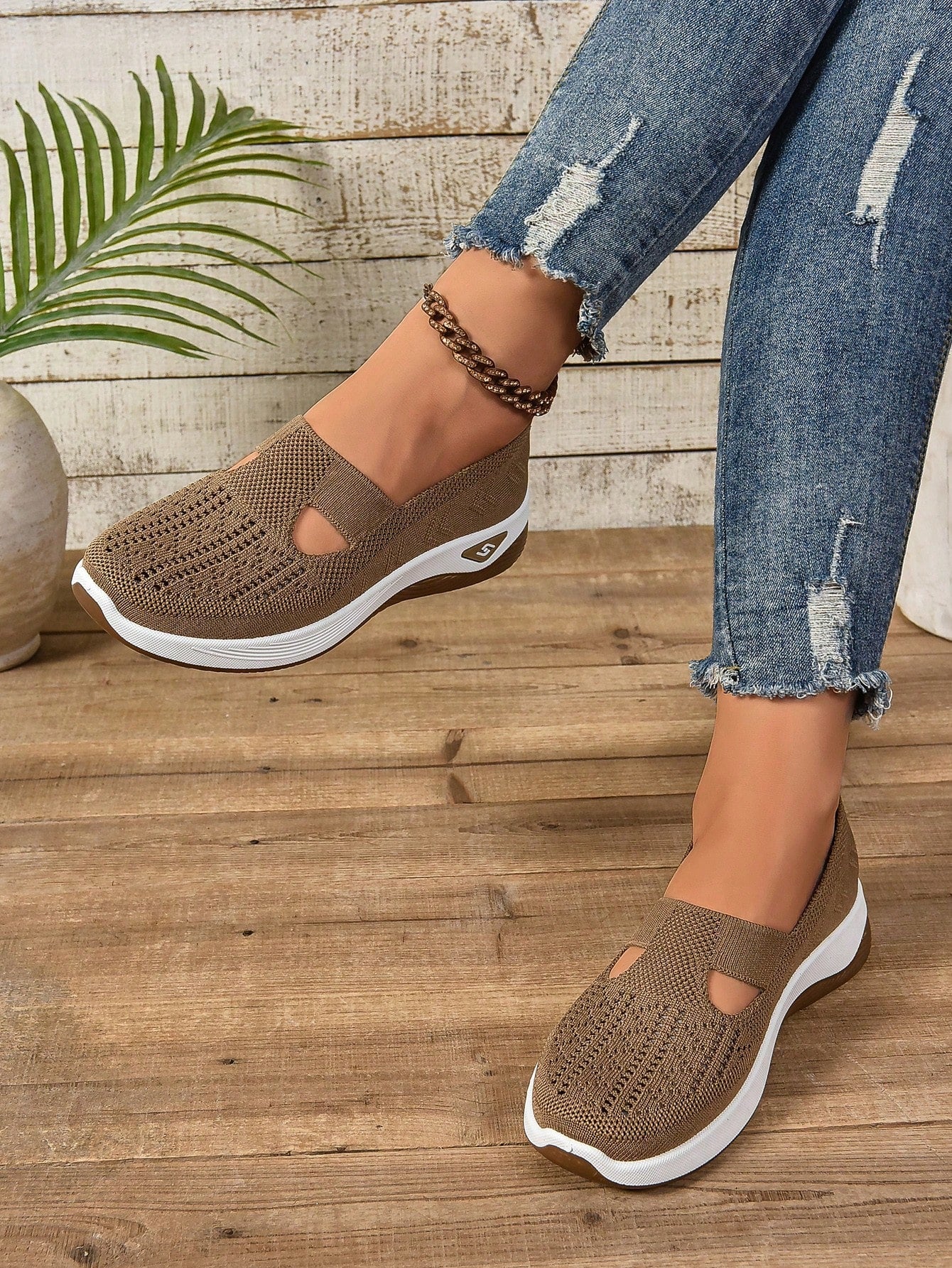 Brooklyn | Womens Slip On Casual Walking Shoes