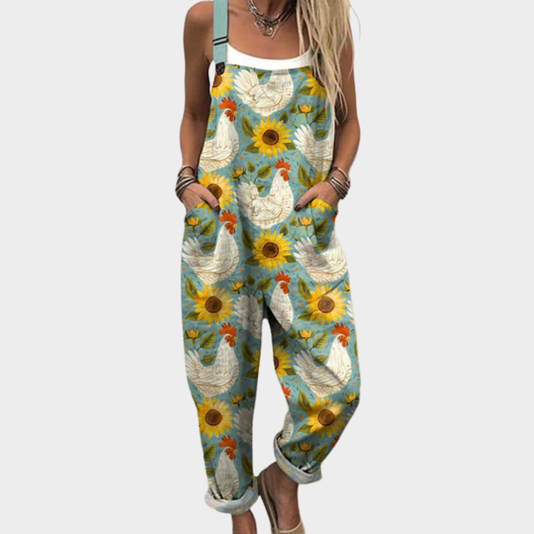 Wyndoria™ | Comfortable printed Jmpsuit