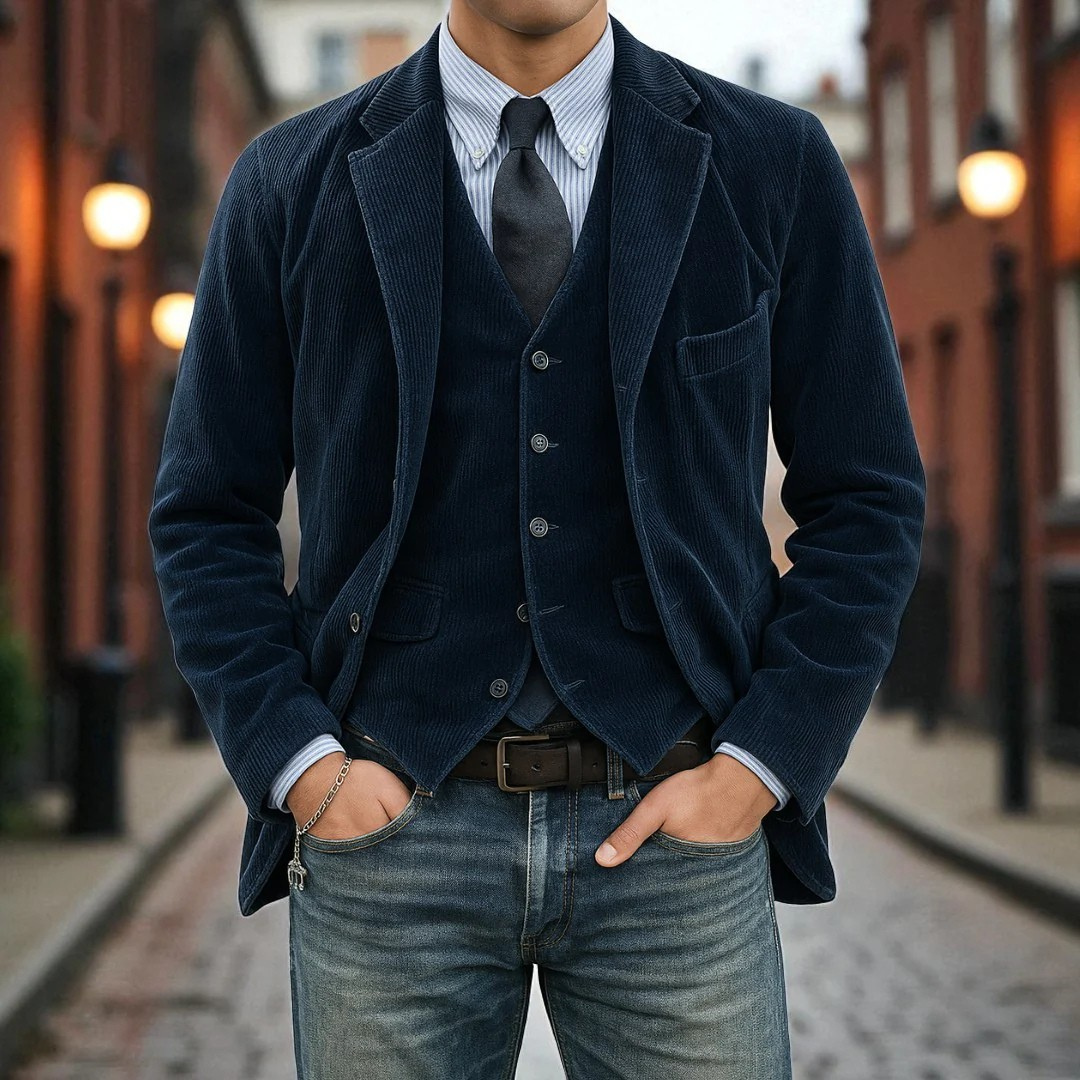 WAYNE™ | Premium Layered Blazer with Tailored Elegance