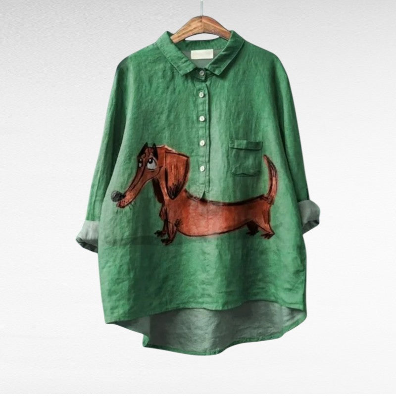 Naomi | Elegant Breezy Summer Blouse