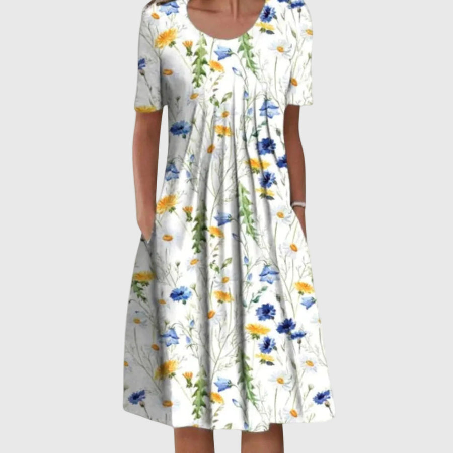 Skylar | Elegant and Flowing Midi Dress