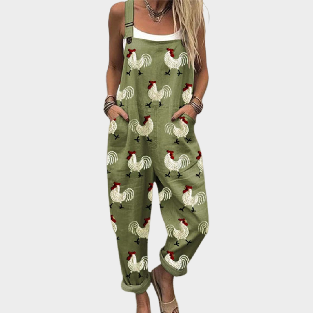 Mirethia™ | Comfortable printed Jmpsuit
