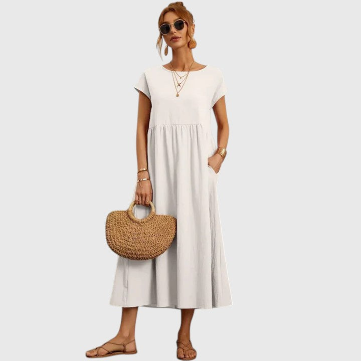 HARPER – EASY FLOW MIDI DRESS