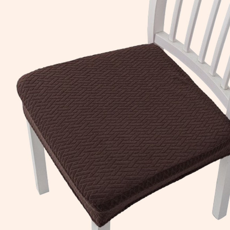 Jacquelin - Jacquard Stretch Chair Seat Cover