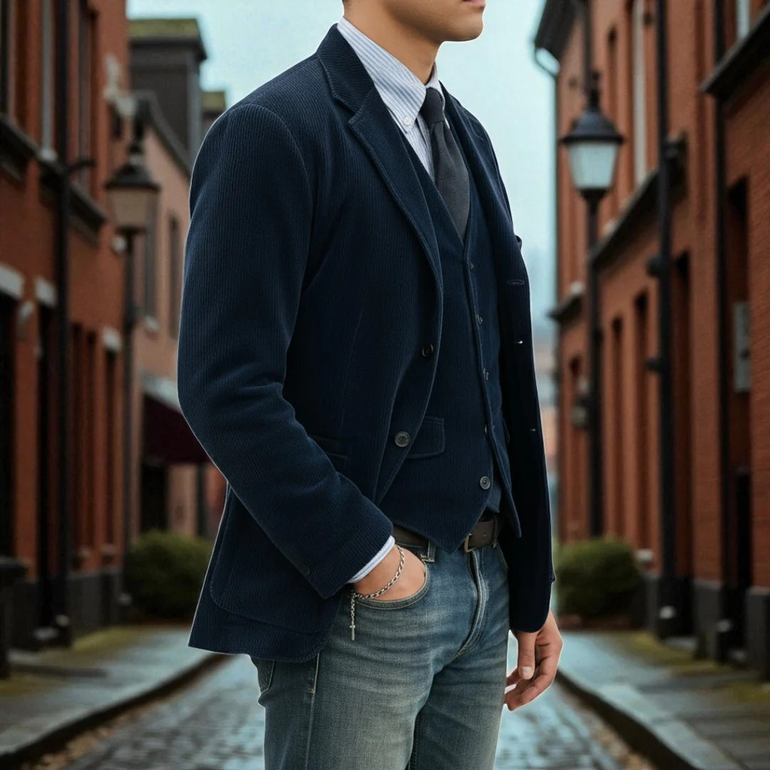 WAYNE™ | Premium Layered Blazer with Tailored Elegance