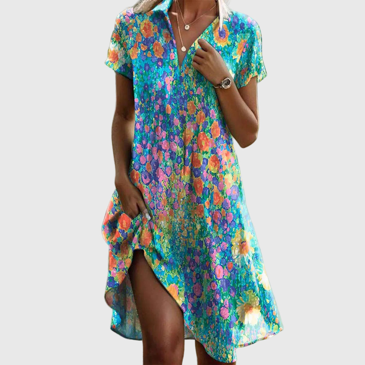 Peace | Luxury Midi Dress