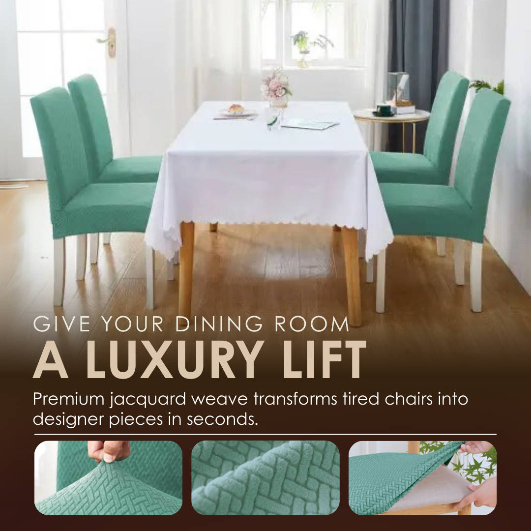 Chairmella - Premium Jacquard Stretch Chair Covers