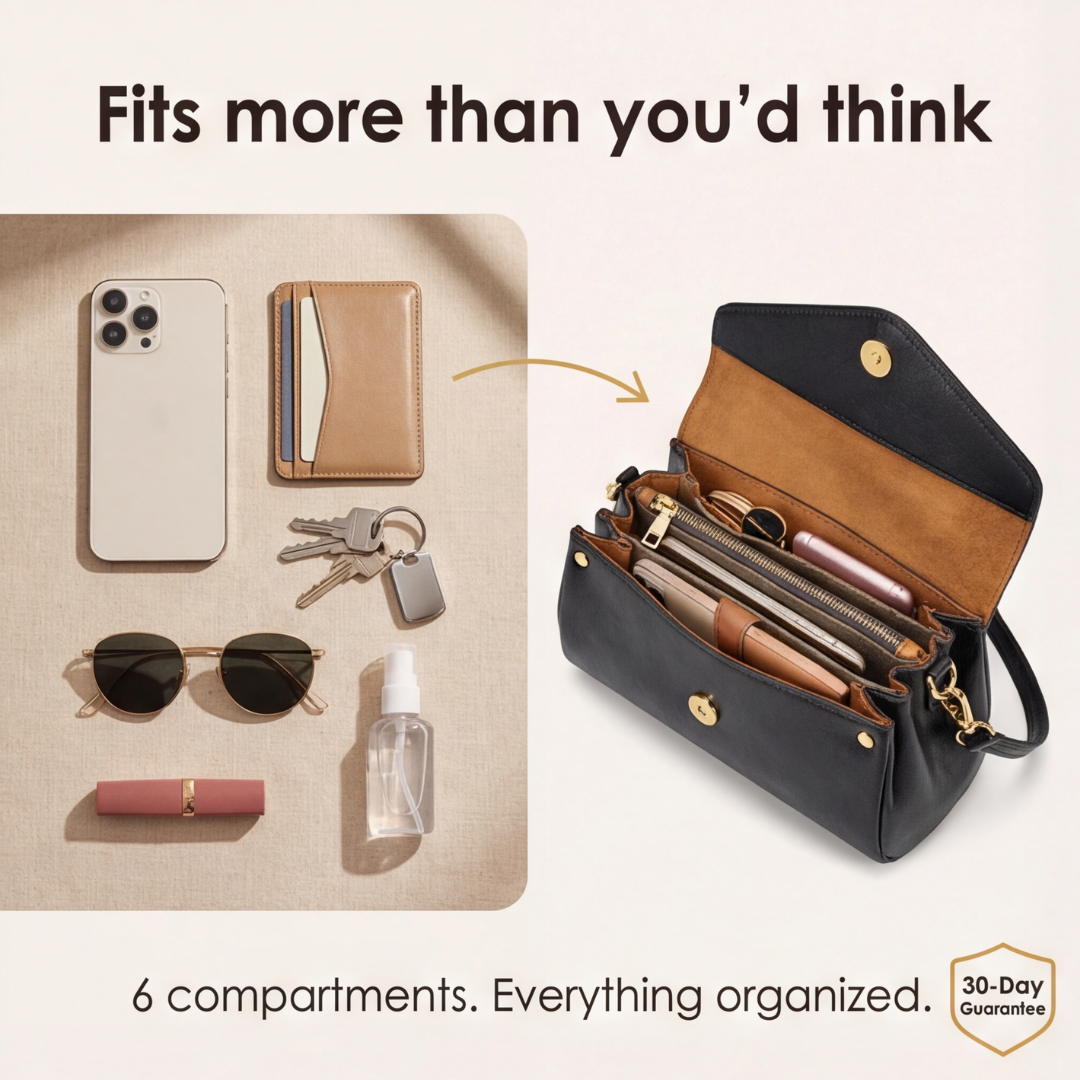 Calessa – Compact Crossbody for Everyday Essentials