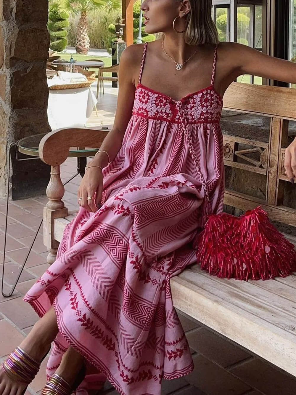 Victoria | Bohemian Breeze Maxi Dress
