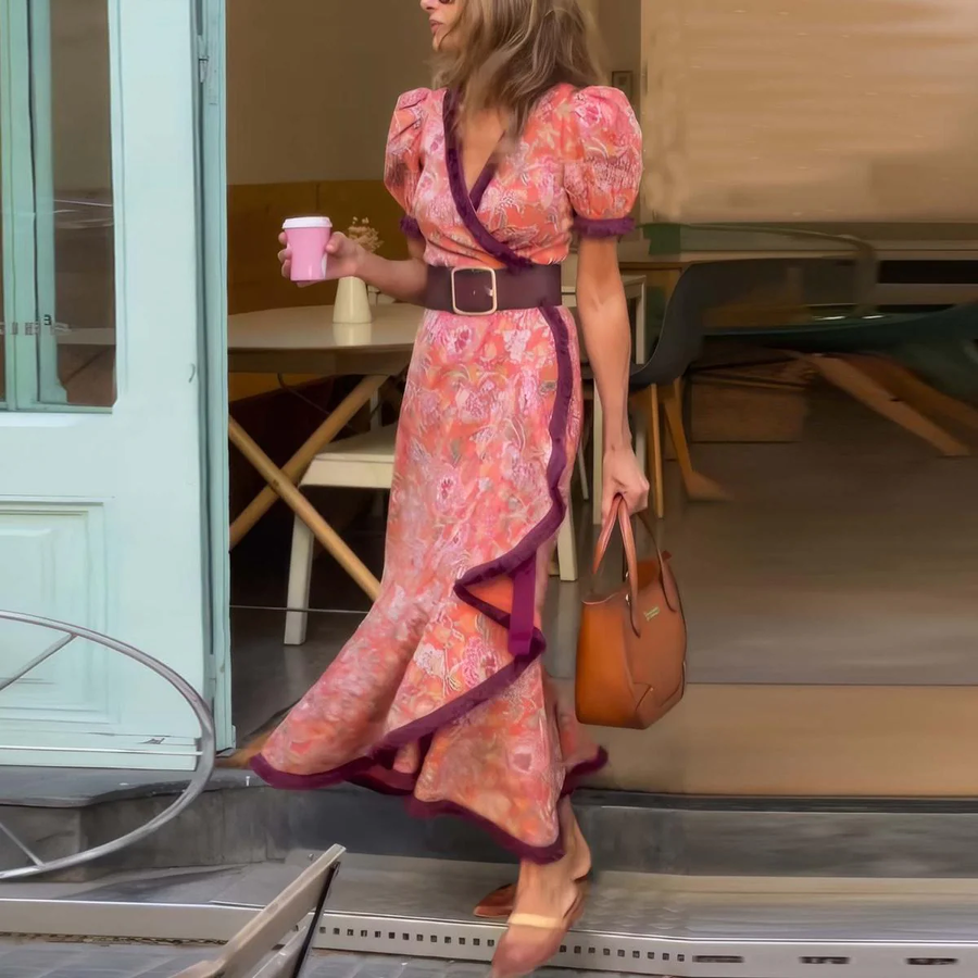 BELLAMY – ROMANTIC PINK MAXI OUTFIT