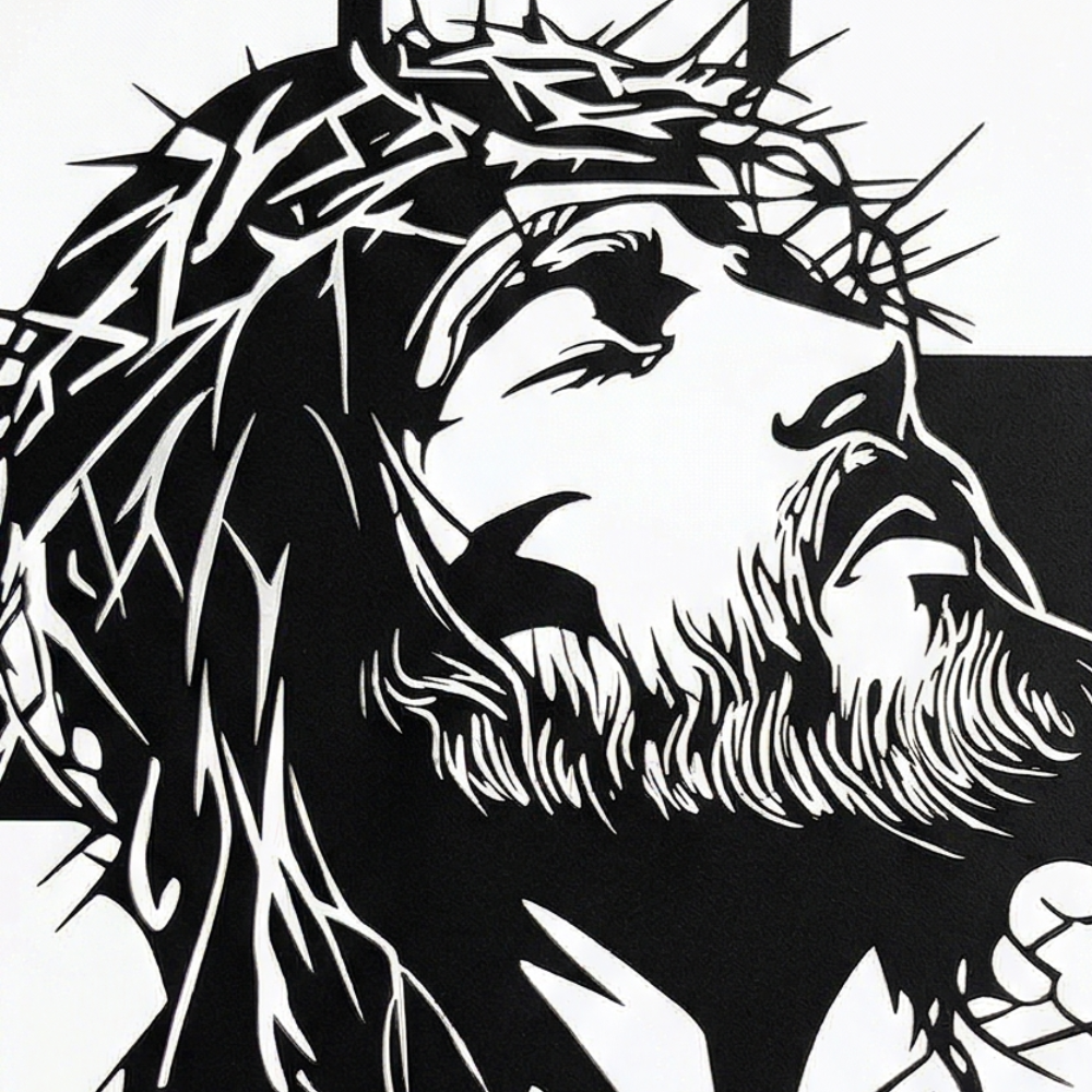 Gracemark – Laser Cut Iron Cross Wall Art
