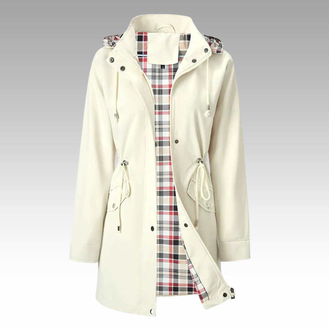 ELLA - RAIN-READY HOODED COAT