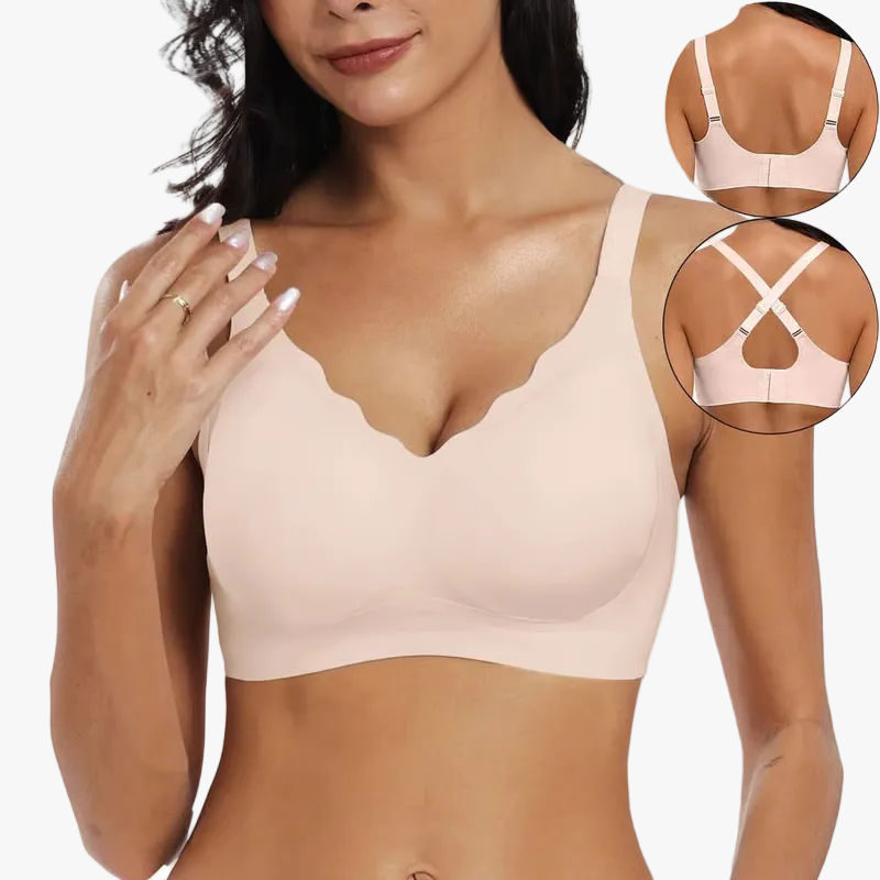 Curvelette - Seamless Push-Up Bra for Women
