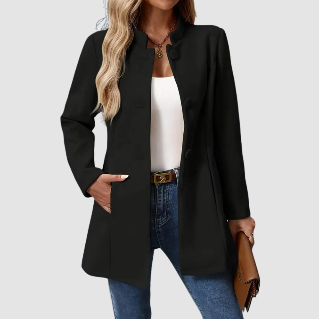 Monica™ Stylish Single-Breasted Blazer