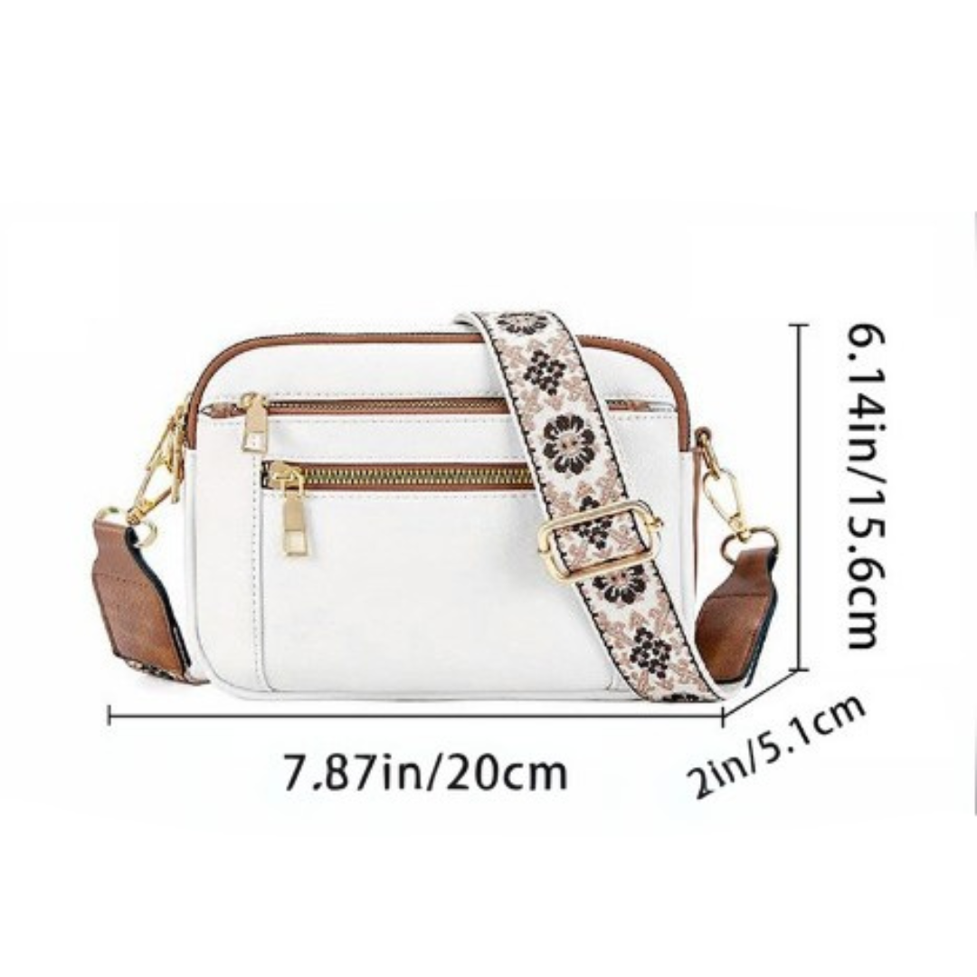 Vera™ | Elegant Leather Shoulder Bag