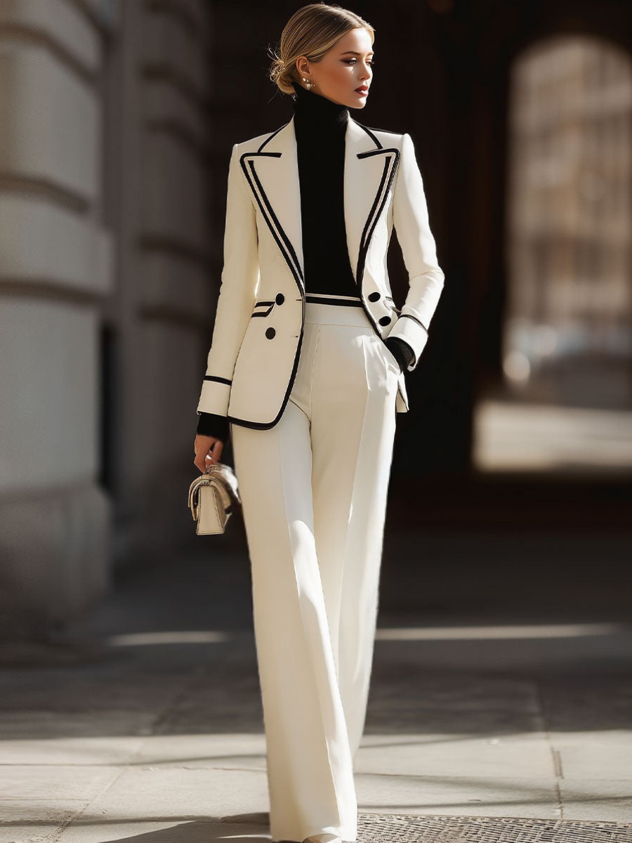 Marissa | Double Breasted Suit Set