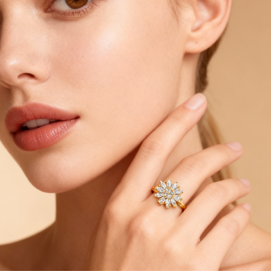 Calmiva – Adjustable Anti-Anxiety Fidget Ring
