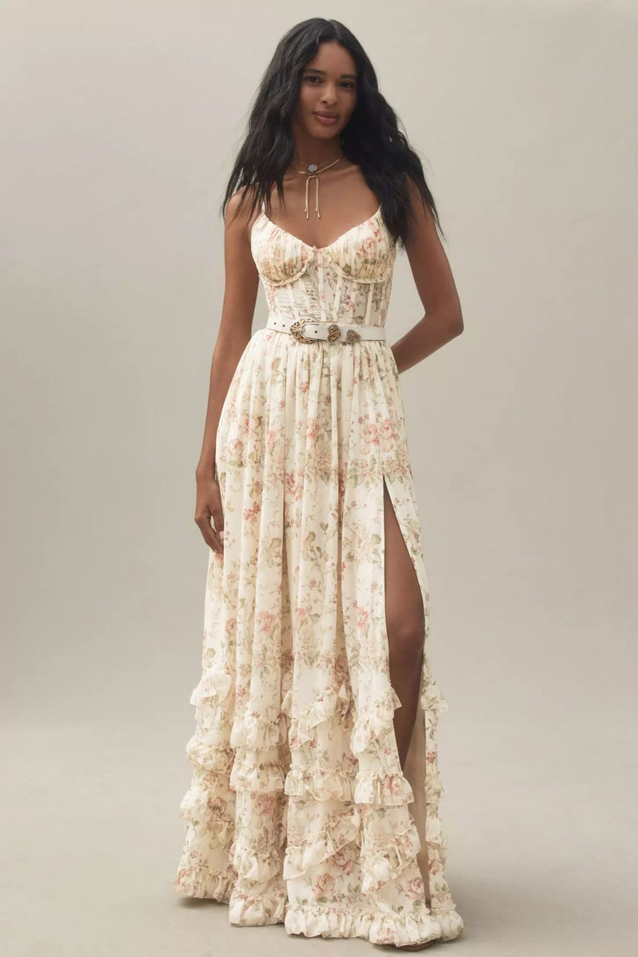 Alira | Elegant Floral Summer Dress