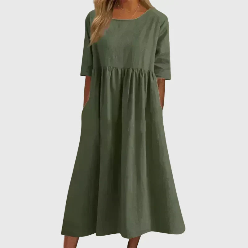 Joy | Timeless Flowing Midi Dress