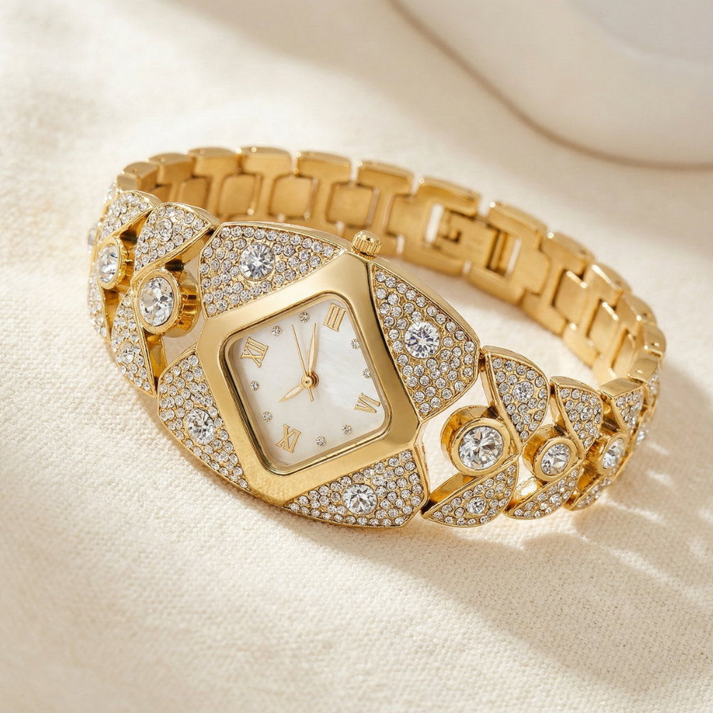 Lumira - Vintage Rhinestone Bracelet Watch