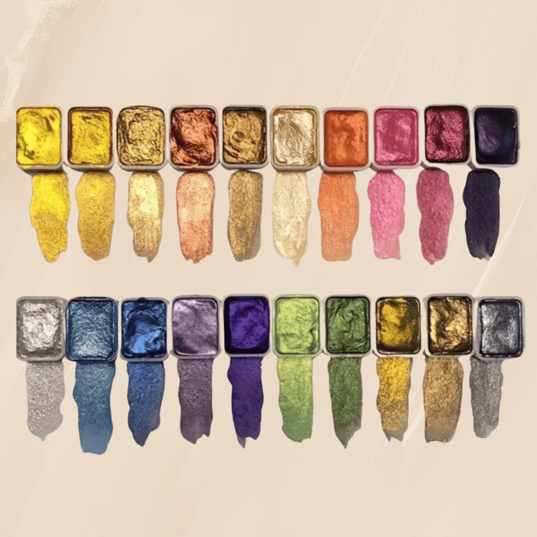 Artisyn - Iridescent Watercolor Paint Set