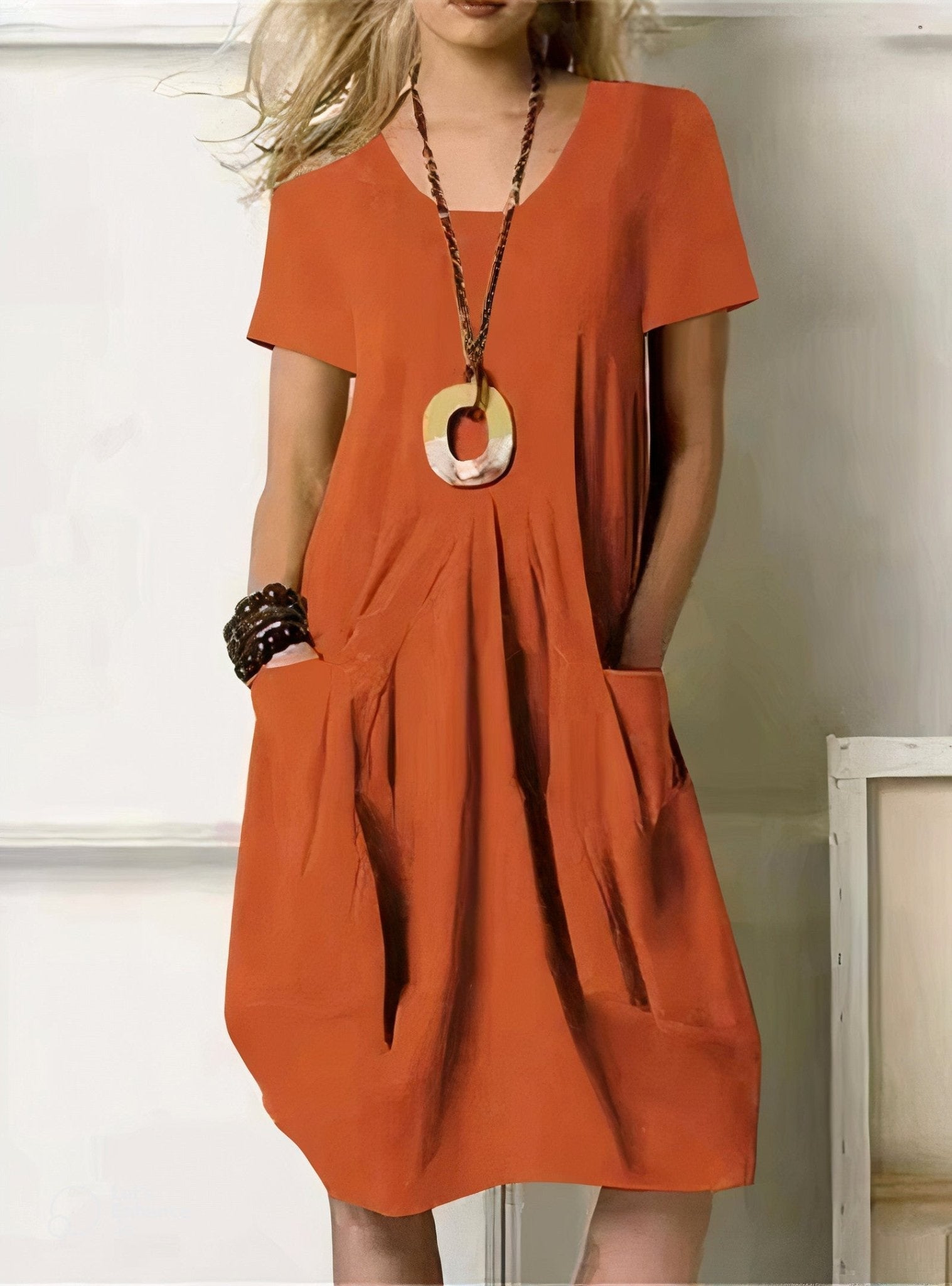 Kwani | Simple Casual Flow Dress