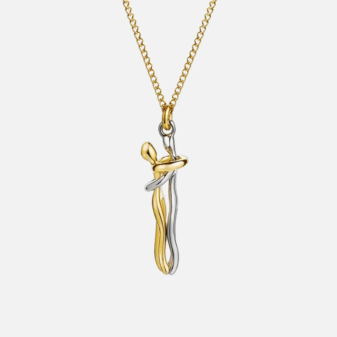 Embrace™ | Symbolic Gold & Silver Necklace