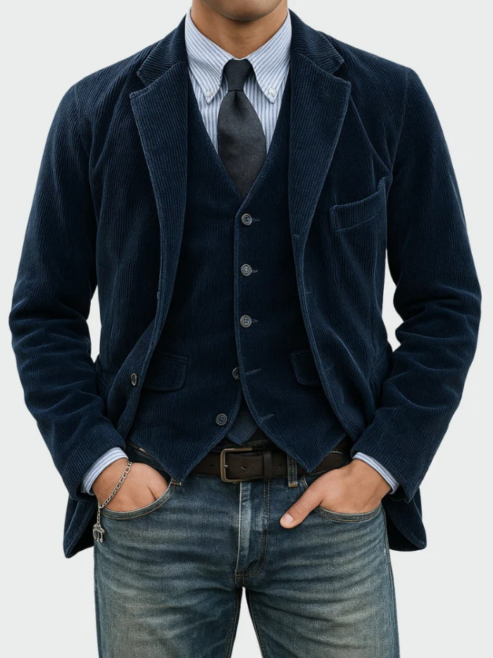 WAYNE™ | Premium Layered Blazer with Tailored Elegance
