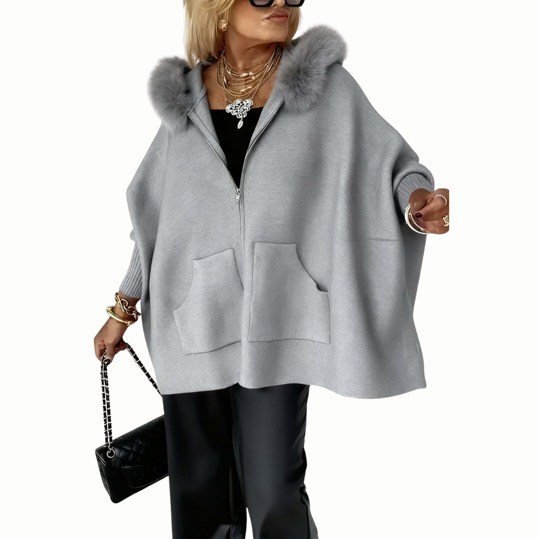 Irene™ | Luxury Hooded Silhouette Cape