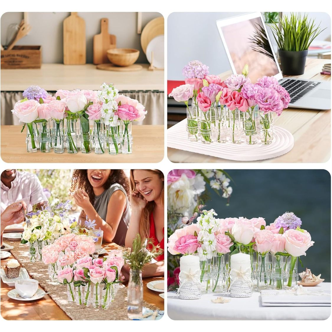 Florenza - Foldable Glass Vase for Bouquet Arrangements