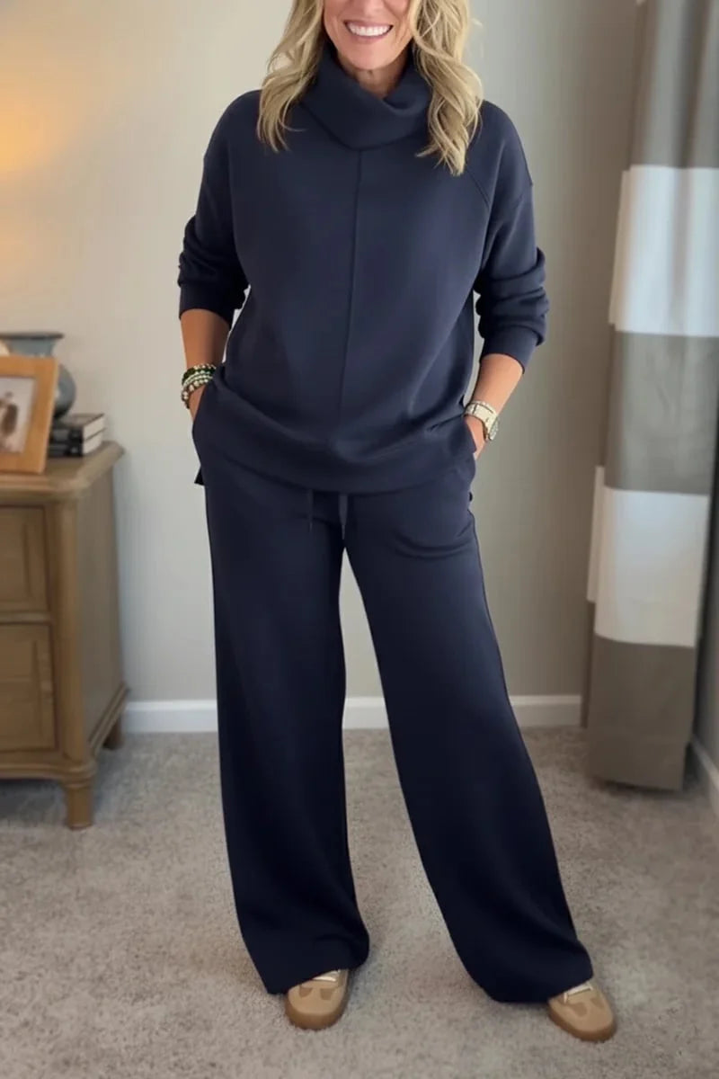 Faiella - Comfortable Knitted Two Piece Set