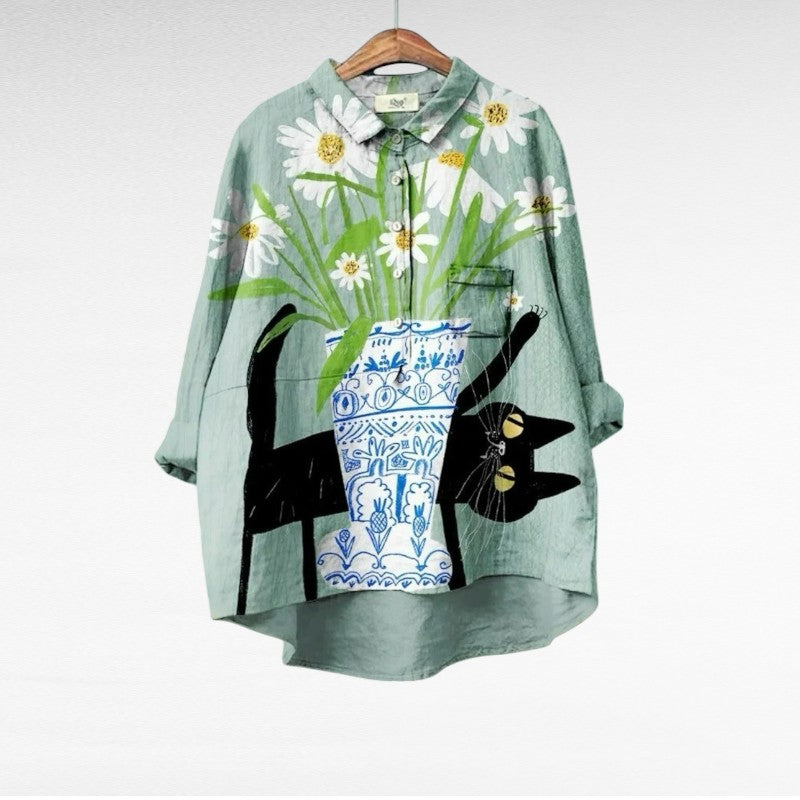 Alexa | Elegant Breezy Summer Blouse