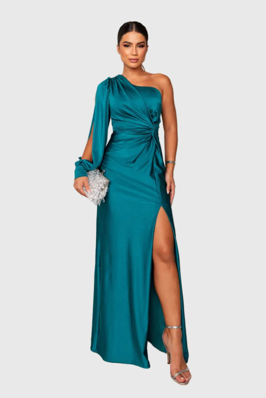 Melyssa | Elegant Flowing Maxi Evening Dress