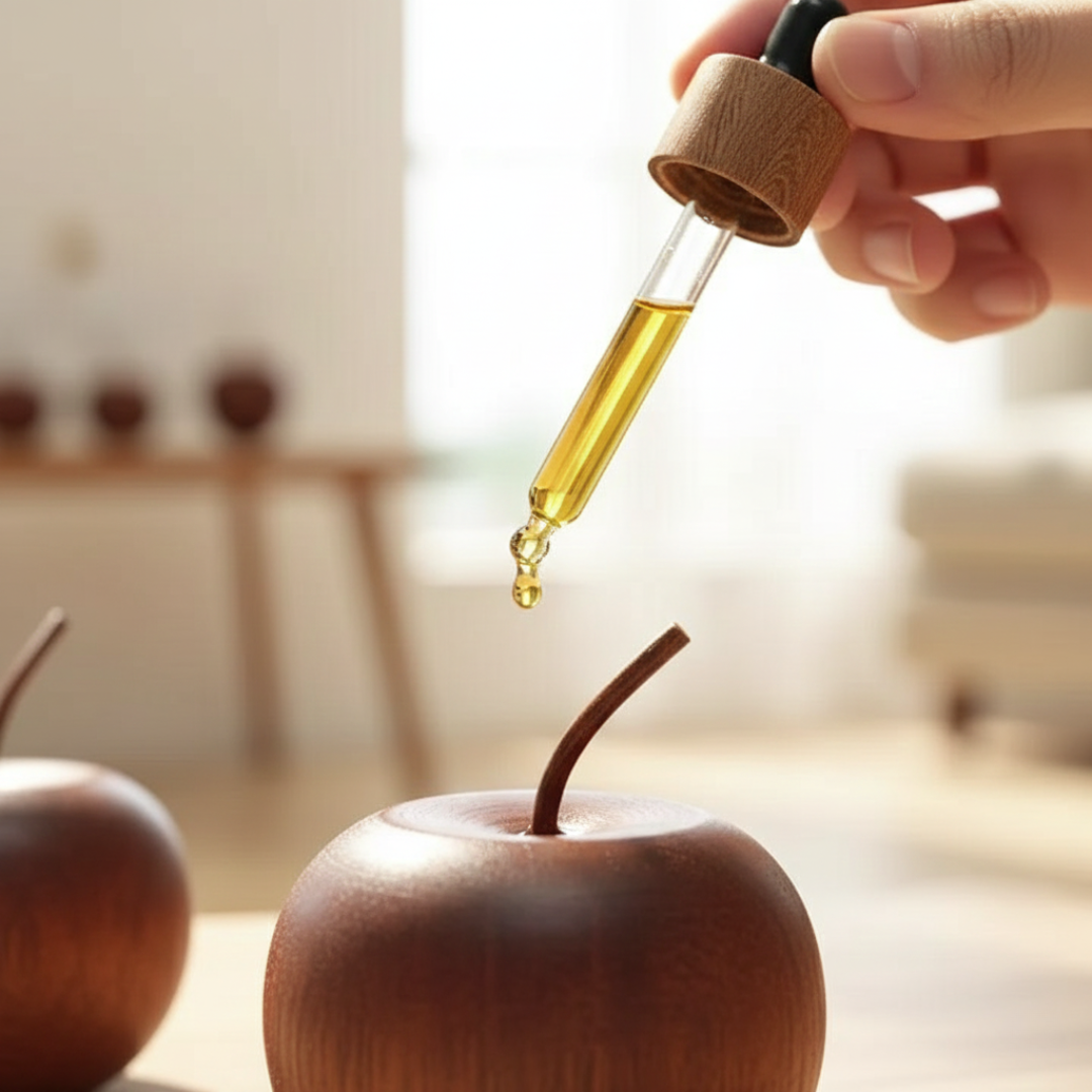 Aromelle – Natural Wood Essential Oil Diffuser Set of 2