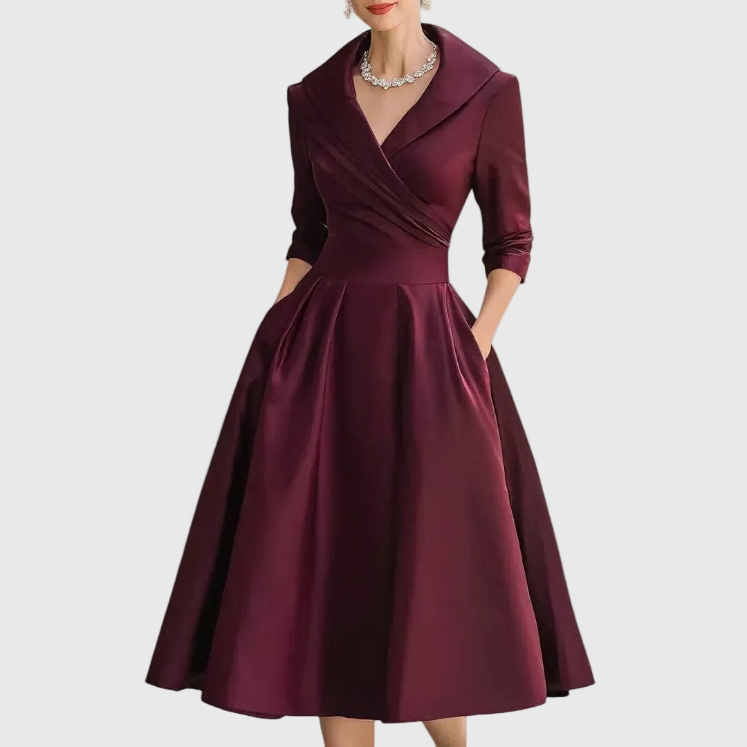 Marley | Elegant Flowing Midi Dress