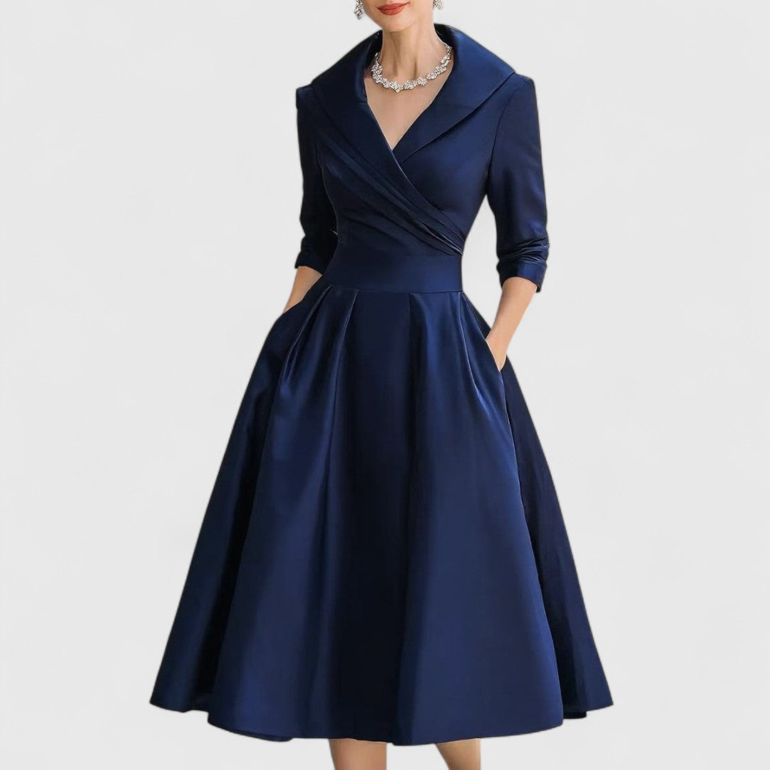 Rosavelia | Elegant Midi Dress