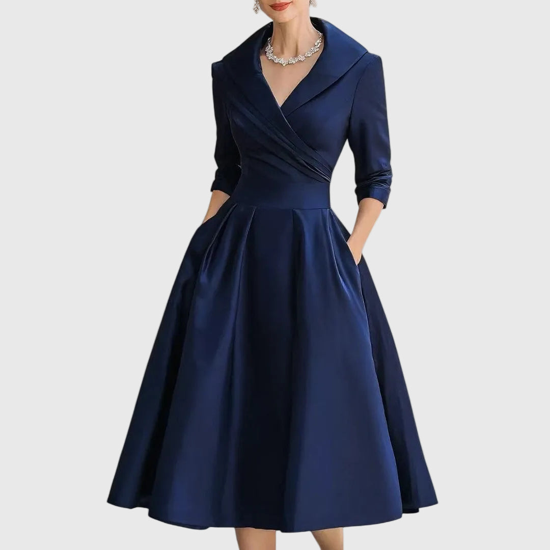 Marley | Elegant Flowing Midi Dress