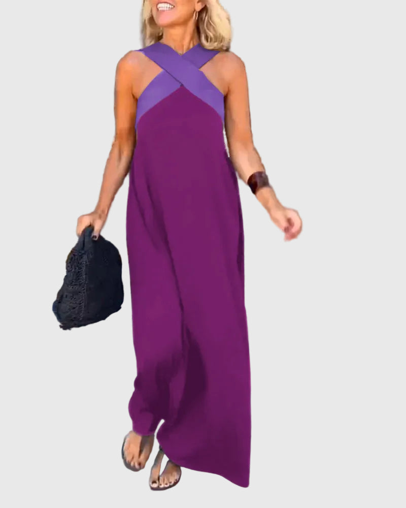 Elena | Fluid and Elegant Maxi Dress