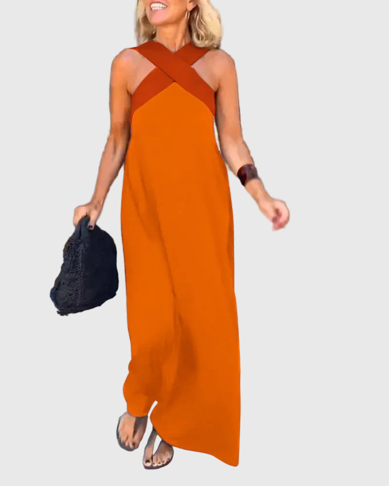 Elena | Fluid and Elegant Maxi Dress
