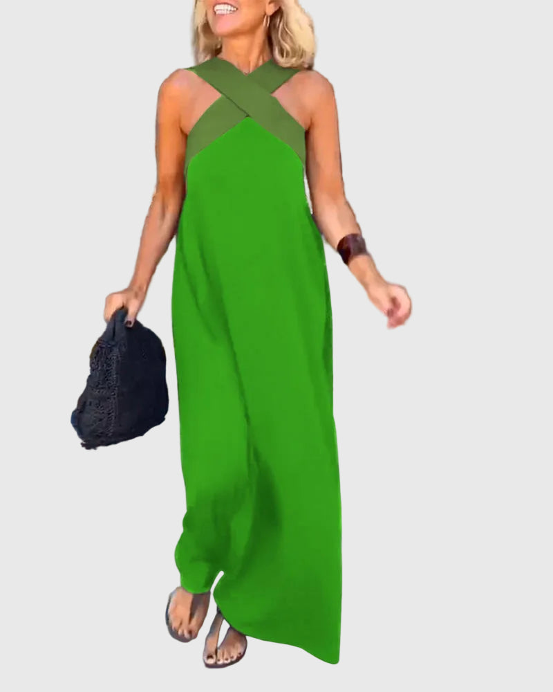Elena | Fluid and Elegant Maxi Dress