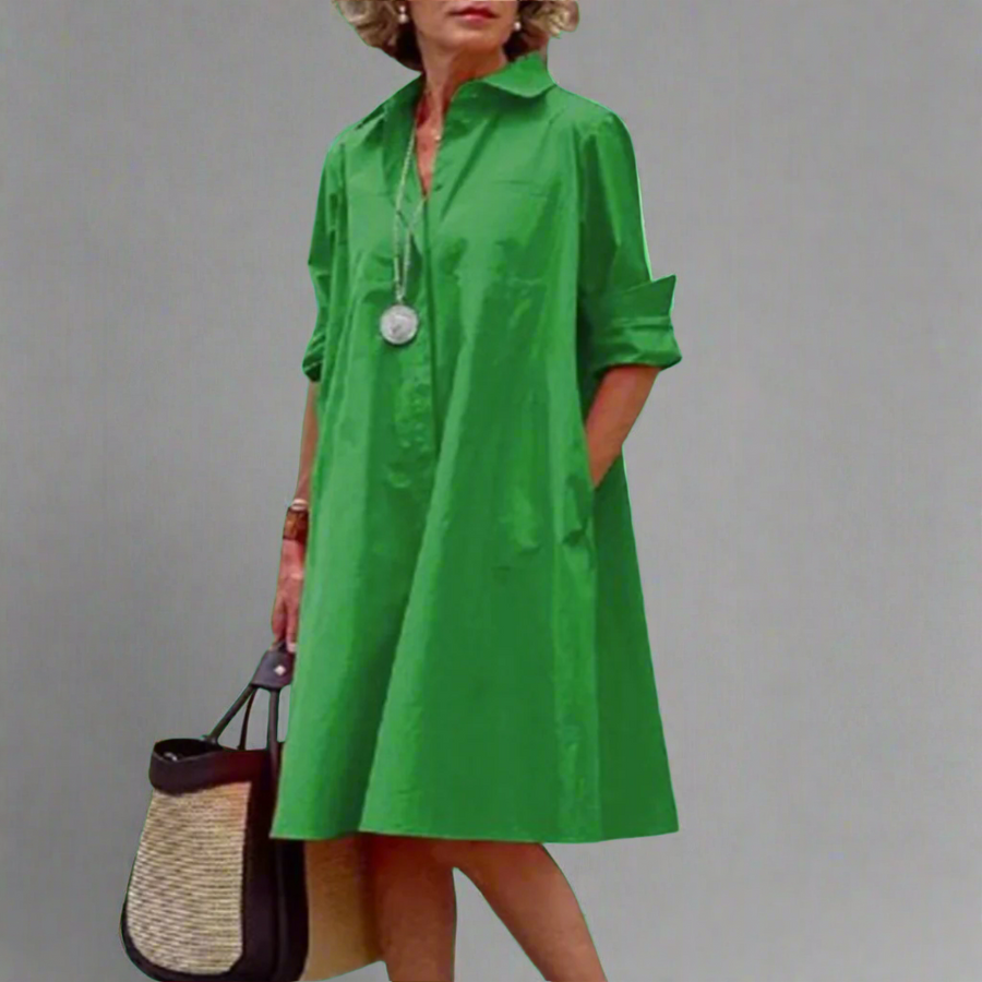 Bernadette™ | Elegant Midi Dress with Timeless Charm