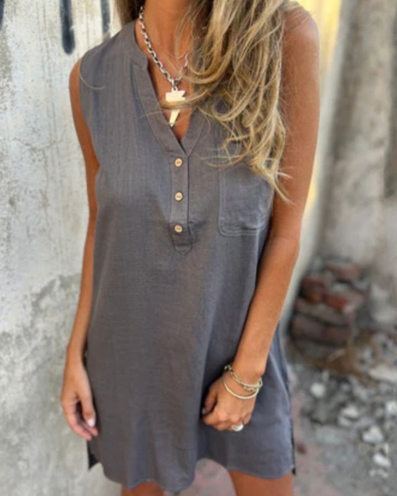 APARE - BOHO SLEEVELESS DRESS