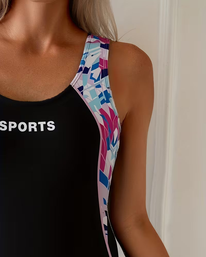 Finally, a swimsuit with flat corners, sports vest