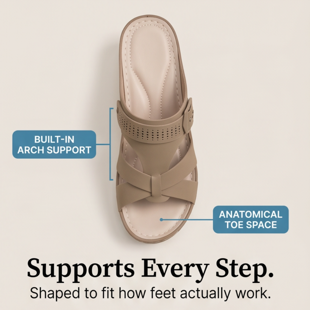 CloudLift – Orthopedic Wedge Sandals