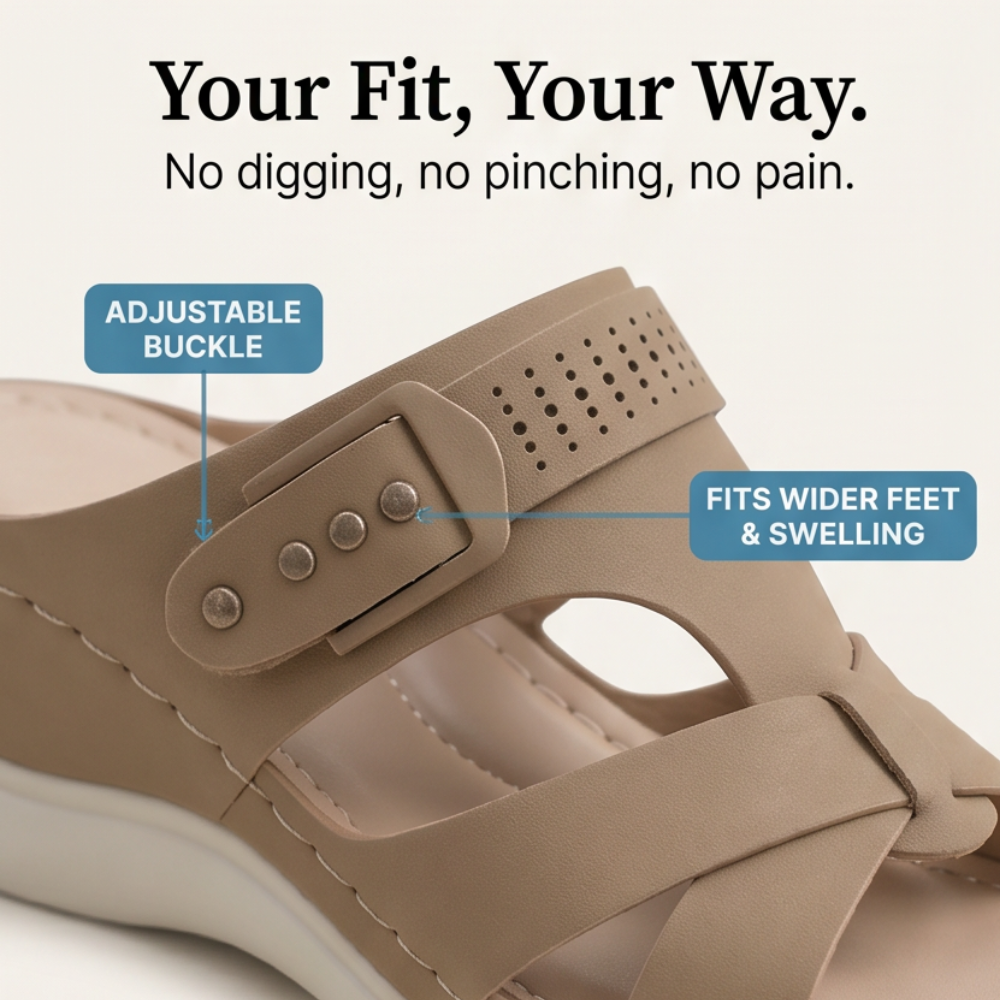 CloudLift – Orthopedic Wedge Sandals