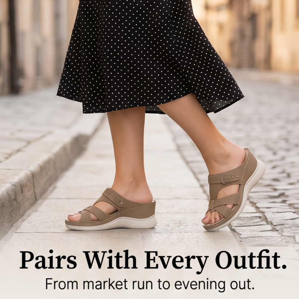 CloudLift – Orthopedic Wedge Sandals